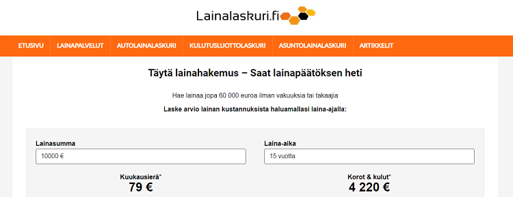 Lainalaskuri.fi