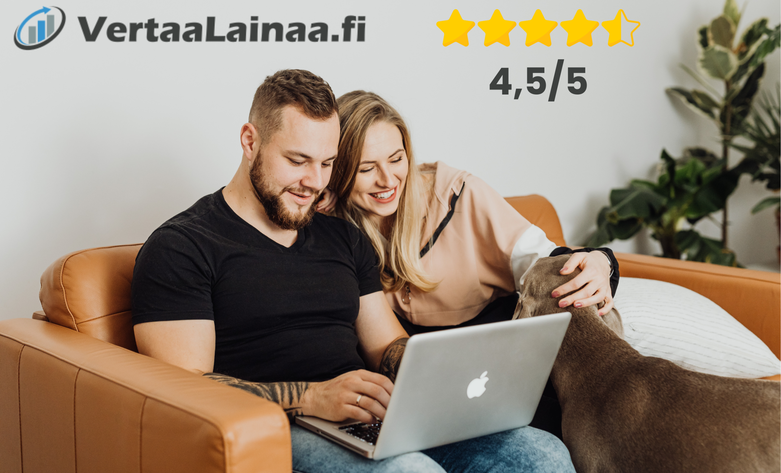 Luotettavaksi arvioitu palvelu - VertaaLainaa.fi